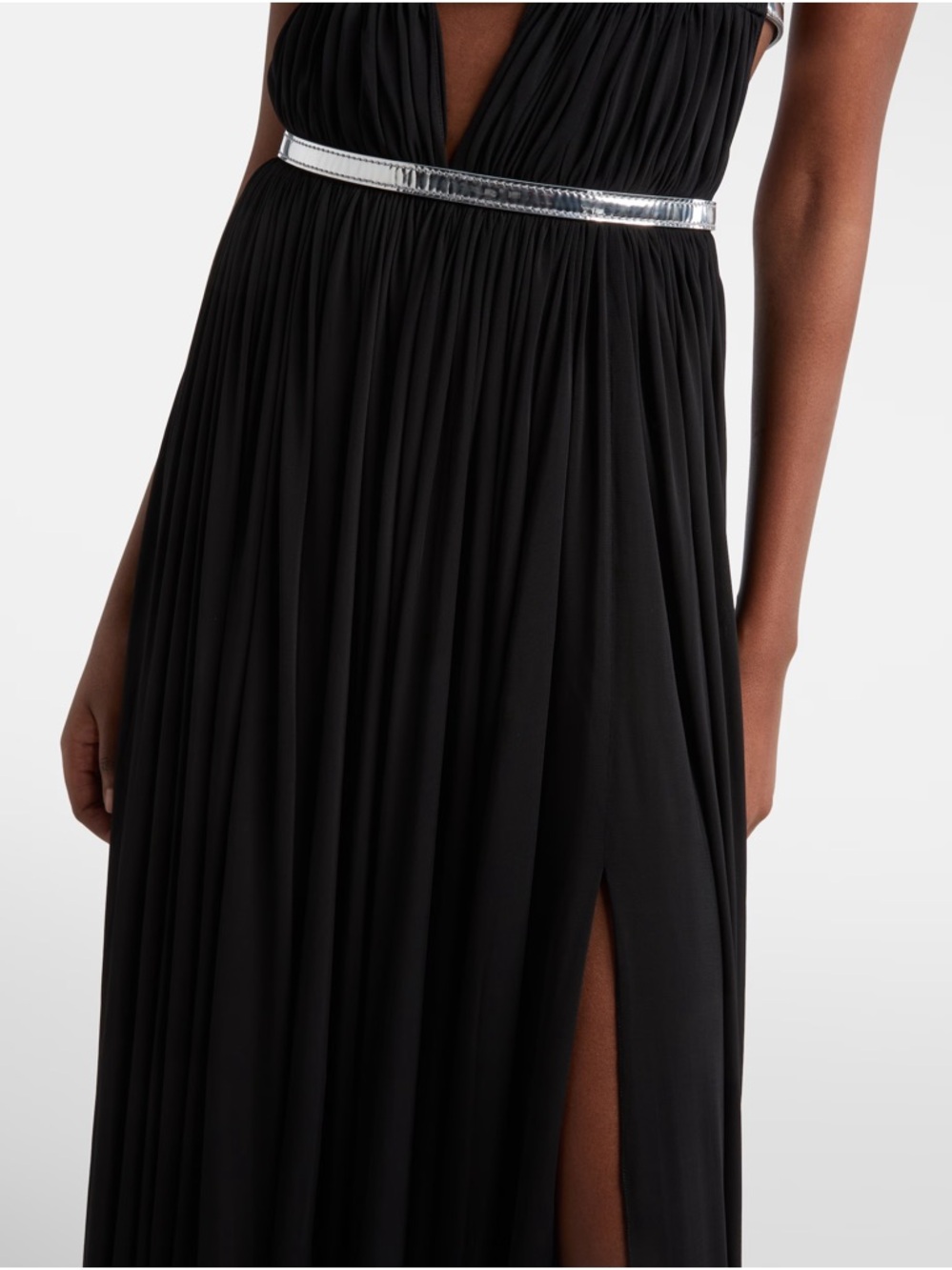 Alaïa Black Deep Plunge Red Carpet Dress - Picture 7 of 8